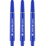 Mission GripLock Shafts - Dart Stems - Blue - view 2