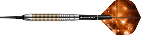 Mission Ardent Darts - Soft Tip Brass - M2 - Front Ring Grip - view 2