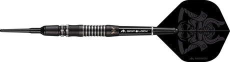 Mission Kuro Darts - Soft Tip - Black - M2 - Razor Scallop - view 2