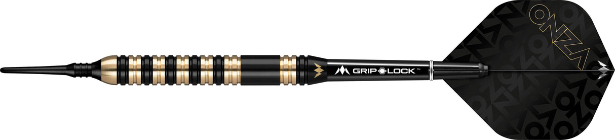 Mission Onza Darts - Soft Tip Brass - M3 - Black & Gold - view 2