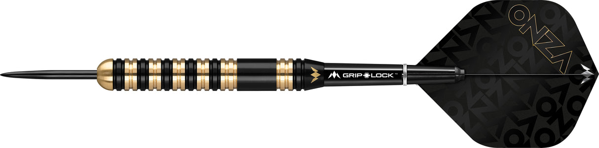 Mission Onza Darts - Steel Tip Brass - M3 - Black & Gold - view 2