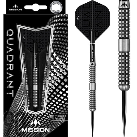 *Mission Quadrant Darts - Steel Tip - M4 - Quad Grip