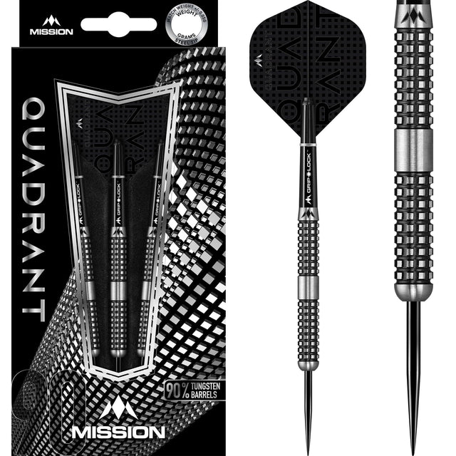 *Mission Quadrant Darts - Steel Tip - M4 - Quad Grip