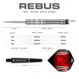 *Mission Rebus Darts - Steel Tip - M4 - Rear Ring Grip - view 4