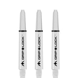 Mission GripLock Shafts - Dart Stems - White - view 4