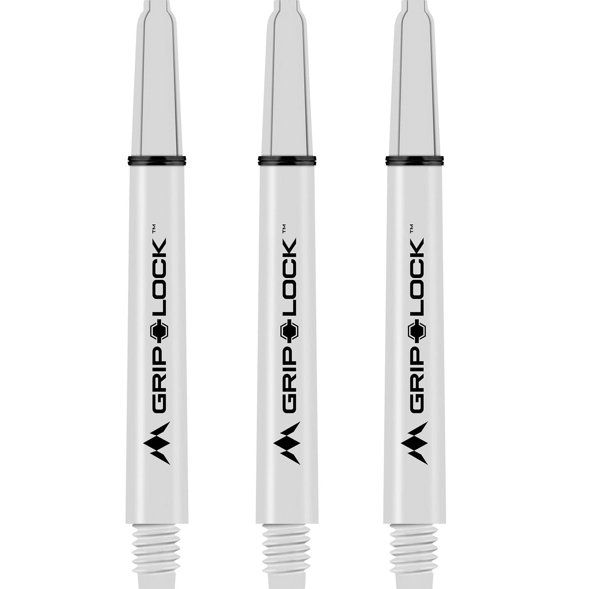 Mission GripLock Shafts - Dart Stems - White - view 2