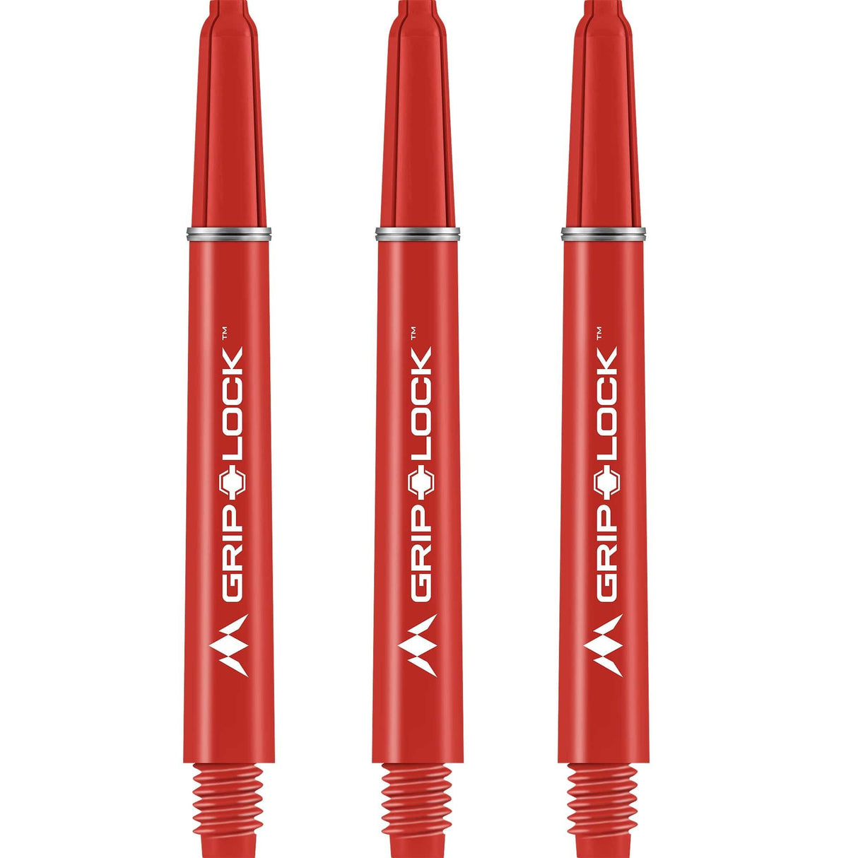 Mission GripLock Shafts - Dart Stems - Red - view 2