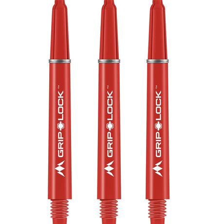 Mission GripLock Shafts - Dart Stems - Red - view 2