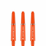 Mission GripLock Shafts - Dart Stems - Orange - view 3