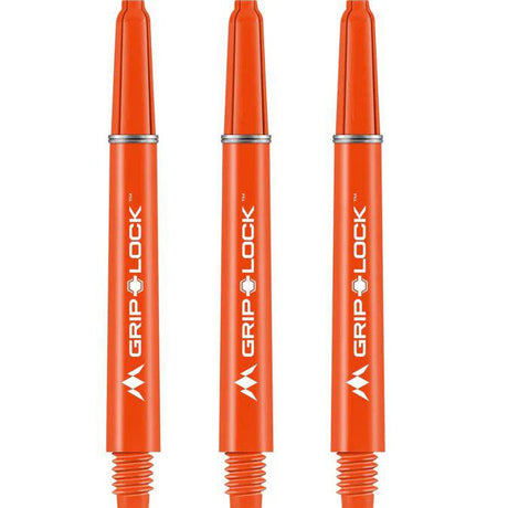 Mission GripLock Shafts - Dart Stems - Orange - The Darts Shop