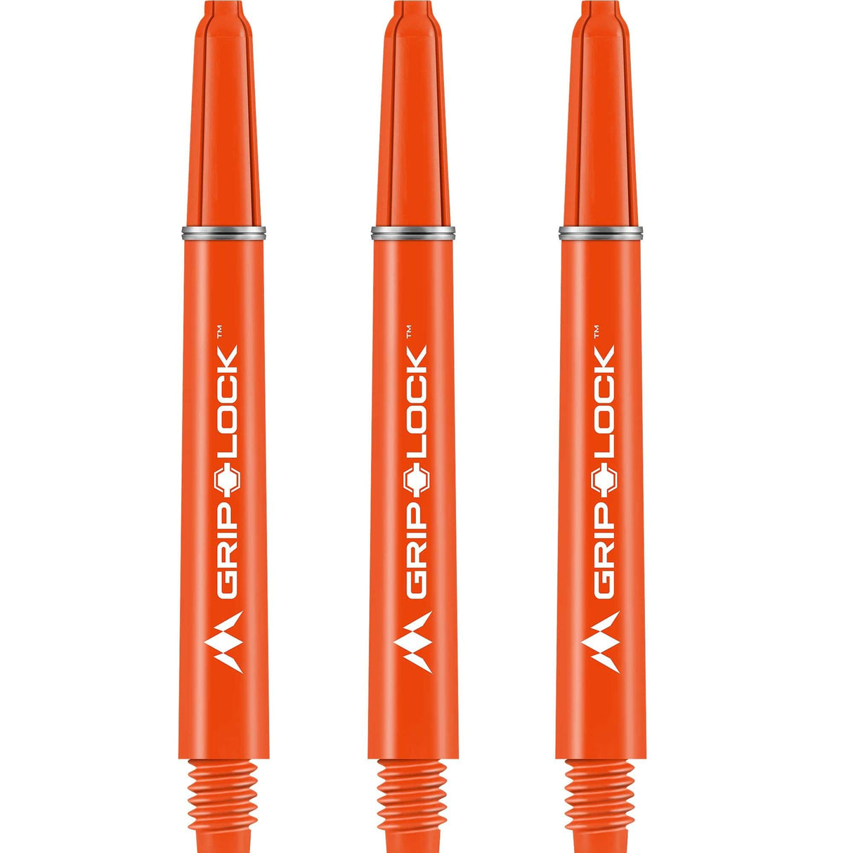 Mission GripLock Shafts - Dart Stems - Orange - view 2