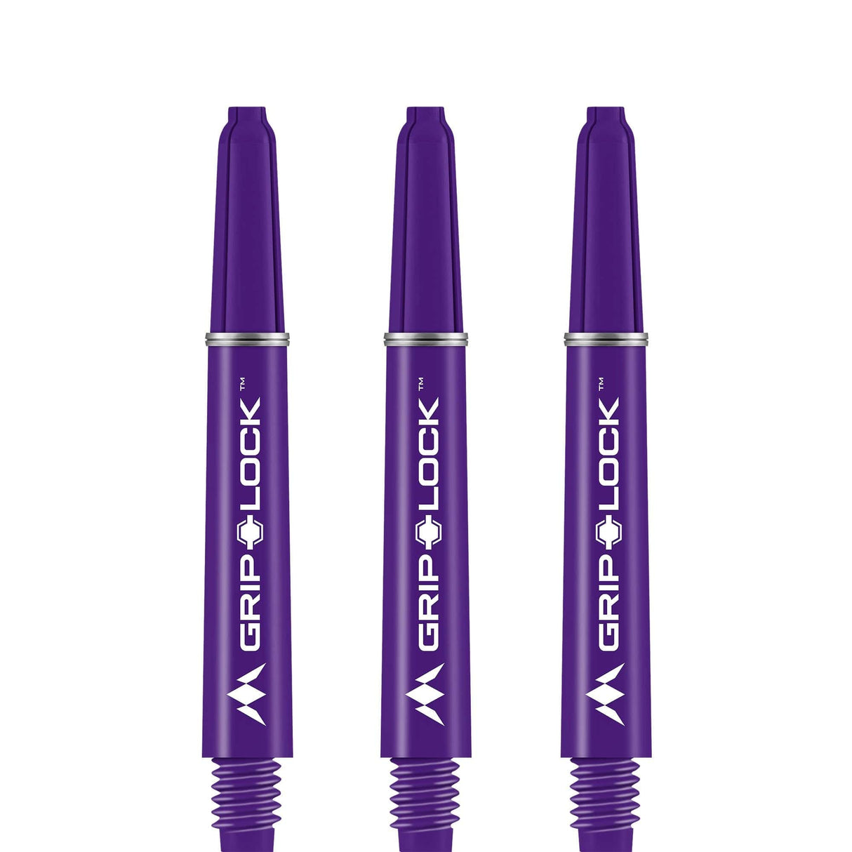 Mission GripLock Shafts - Dart Stems - Purple - view 4