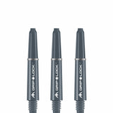 Mission GripLock Shafts - Dart Stems - Grey - view 3