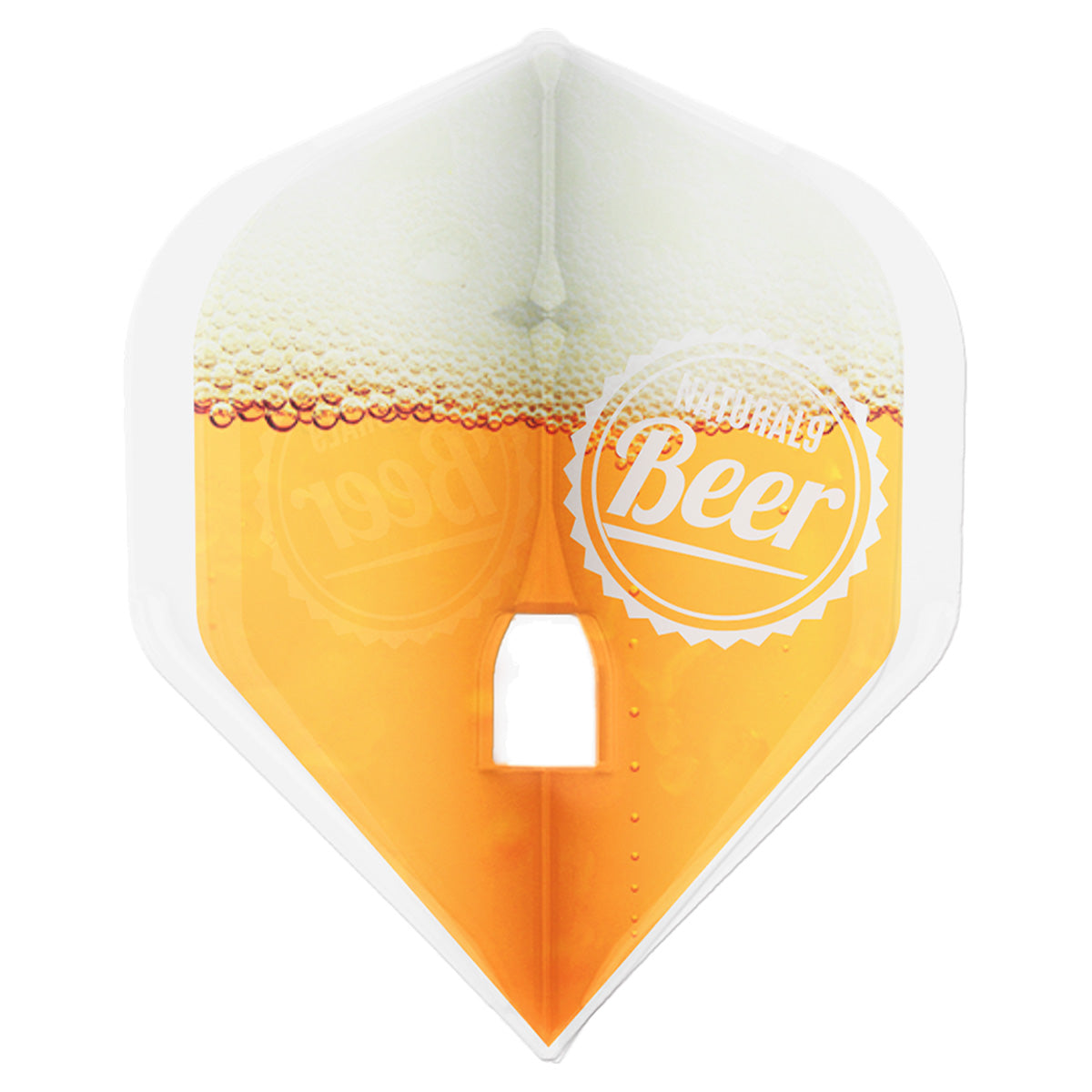 L-Style N9 Love Beer PRO Dart Flights Clear White L1 Standard - view 2