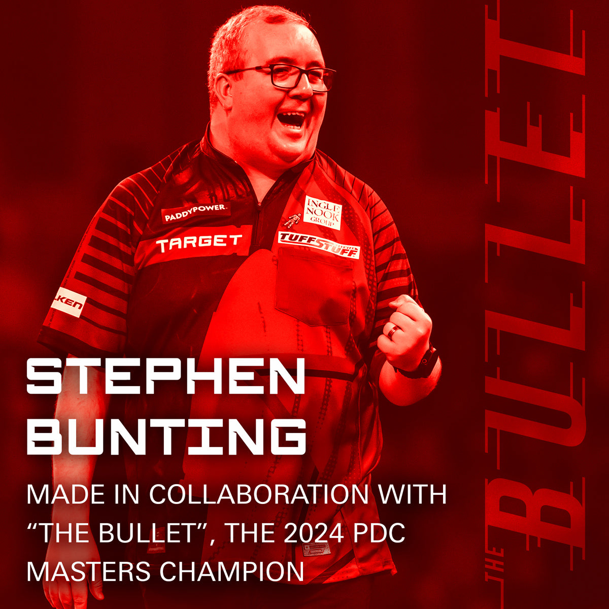 Stephen Bunting No2 K-Flex One Piece Dart Flights by Target - view 8