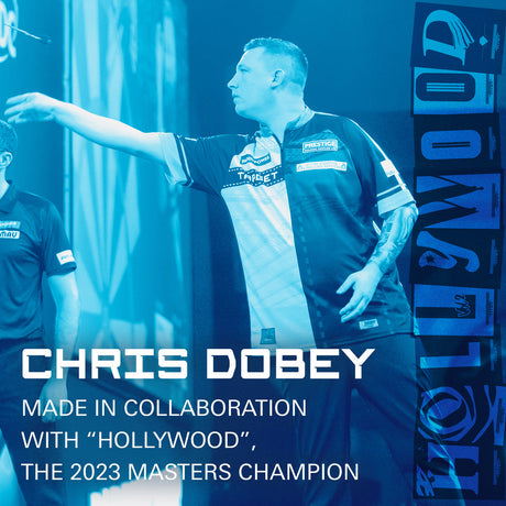 Chris Dobey No2 K-Flex One Piece Dart Flights by Target - The Darts Shop