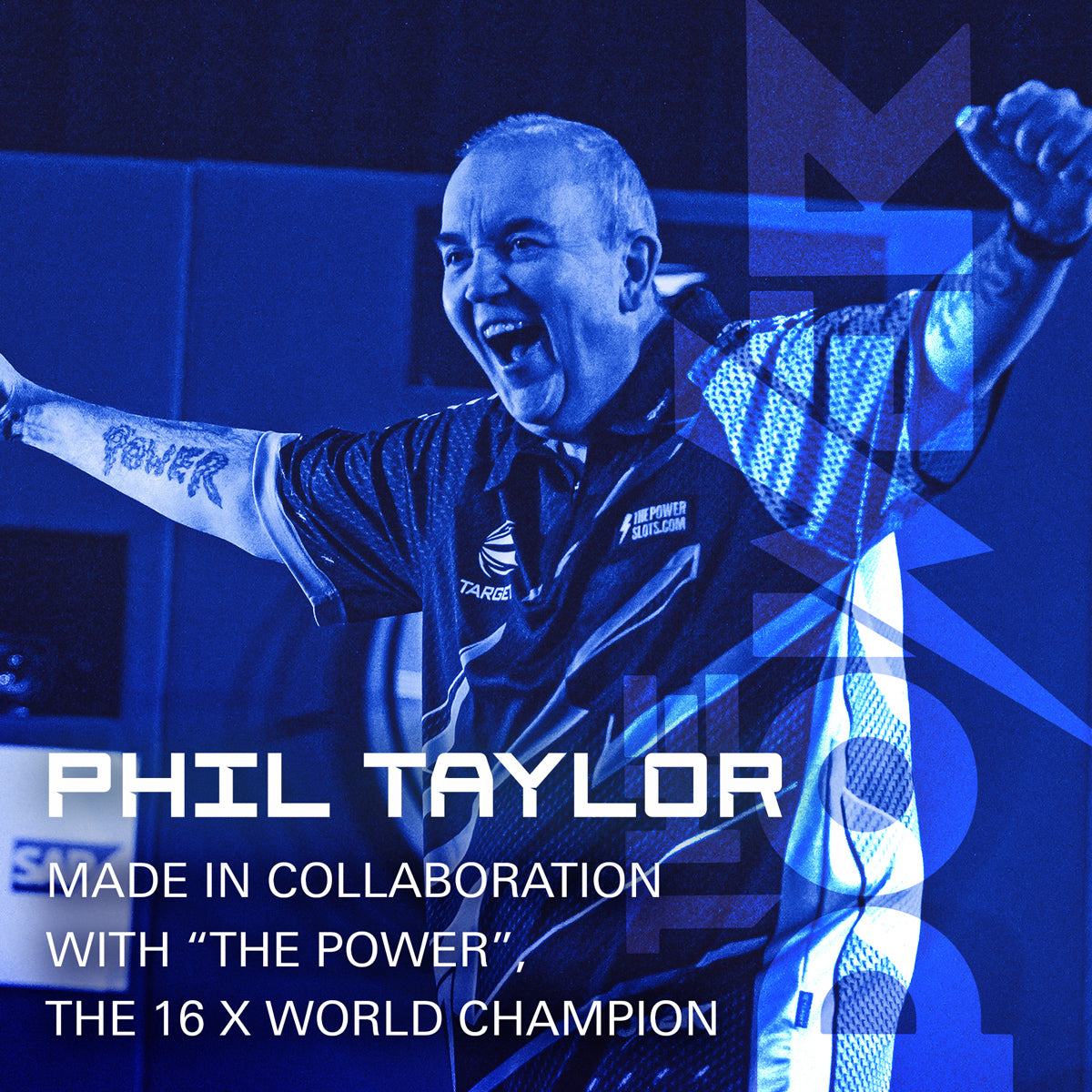 Phil Taylor No2 K-Flex One Piece Dart Flights by Target - view 8