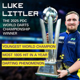 Luke Littler World Champion K-Flex One Piece Dart Flights by Target - view 8