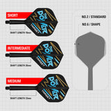 Phil Taylor No2 K-Flex One Piece Dart Flights by Target - view 9