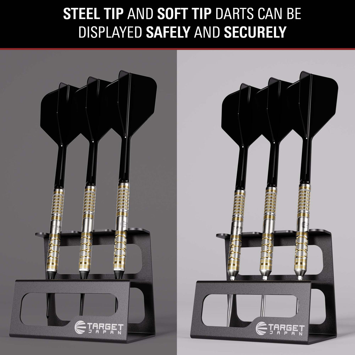 Target Japan DS3 01 Black Dart Stand - view 3