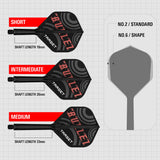 Stephen Bunting No2 K-Flex One Piece Dart Flights by Target - view 9