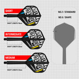 Chris Dobey No2 K-Flex One Piece Dart Flights by Target - view 9