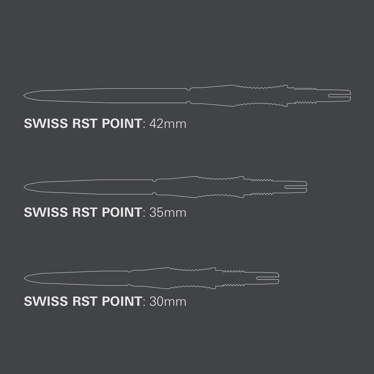 Target Signature Swiss RST Points - view 6