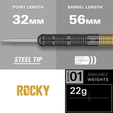 Target Josh Rock Brass Steel Tip Darts - view 4