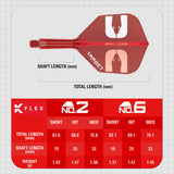 Target Nathan Aspinall No6 K-Flex Integrated Flights and Shafts - view 7