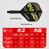 Scott Williams No2 K-Flex One Piece Dart Flights by Target - view 10