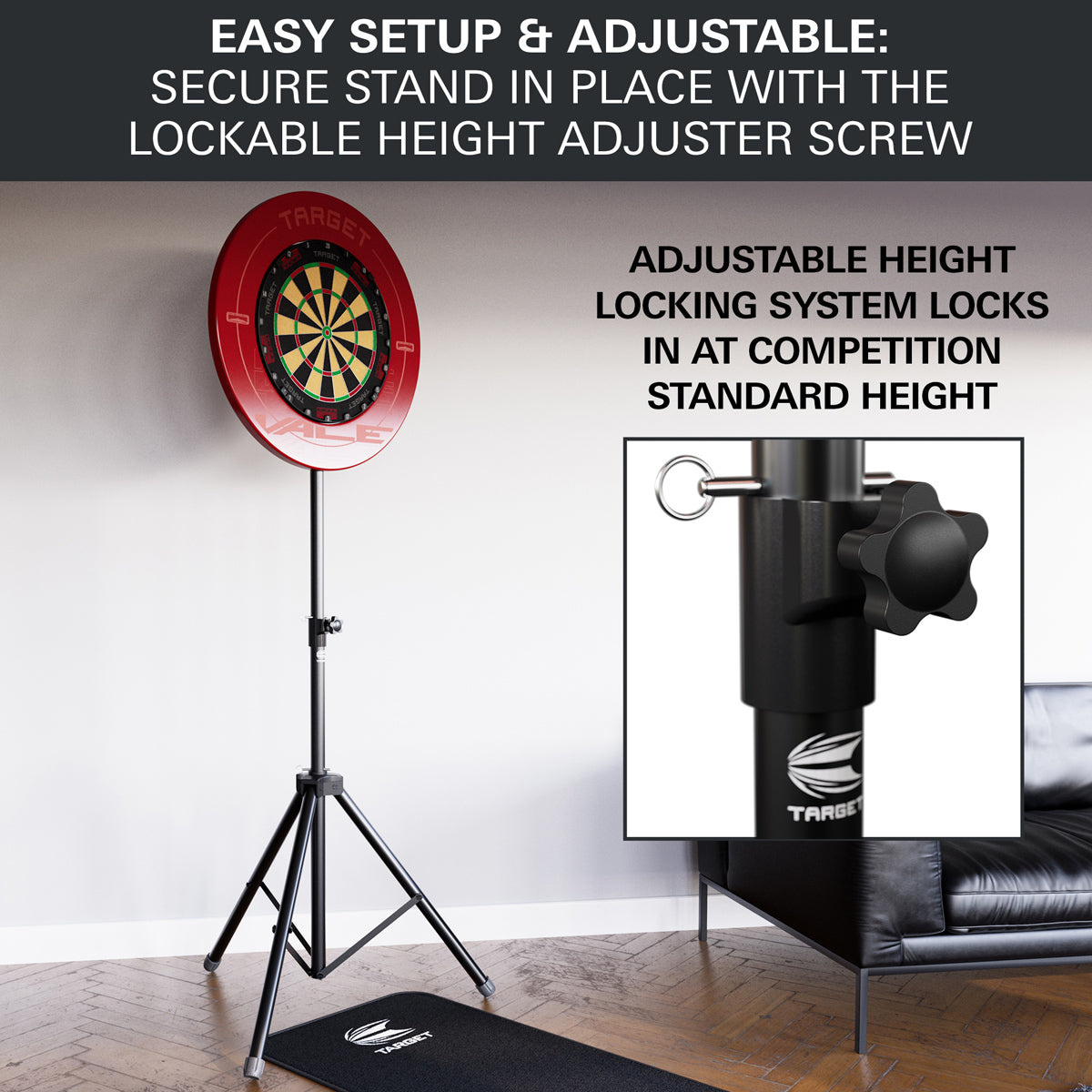 Dartboard Stand by Target - view 4