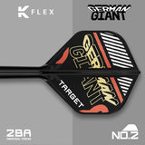 Gabriel Clemens No2 K-Flex One Piece Dart Flights by Target - view 4