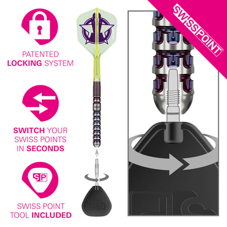Luke Littler World Champion 2025 Edition 90% Tungsten SP Steel Tip Darts by Target - The Darts Shop