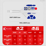 STAR WARS™ | TARGET R2-D2 K-Flex No2 Integrated Flights and Shafts - view 6