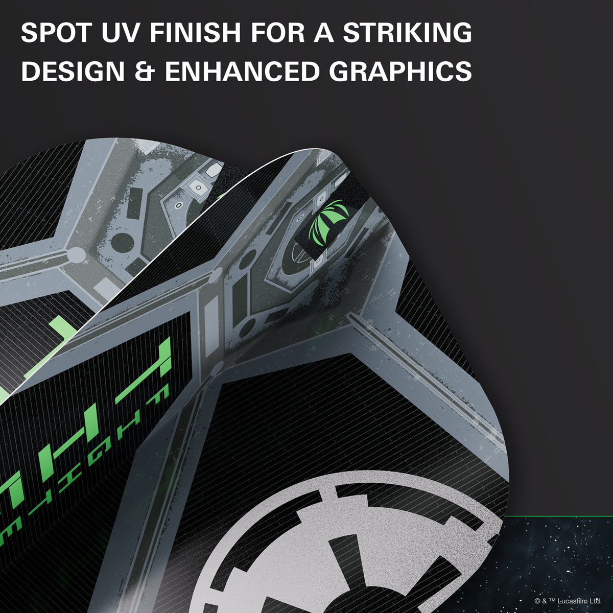 STAR WARS™ | TARGET Tie Fighter Pro Ultra Dart Flights - view 4