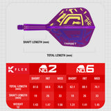 Luke Littler World Champion K-Flex One Piece Dart Flights by Target - view 22