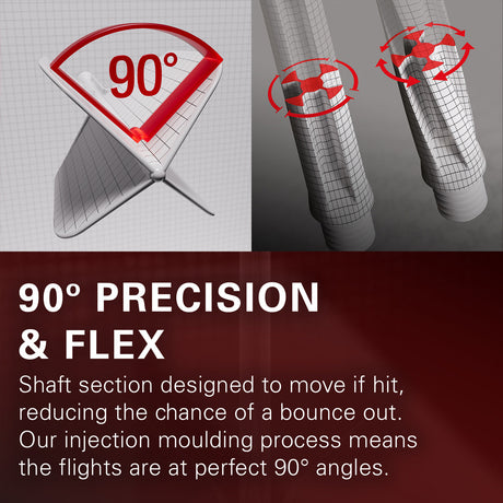 Josh Rock K-Flex One Piece Dart Flights by Target - view 18