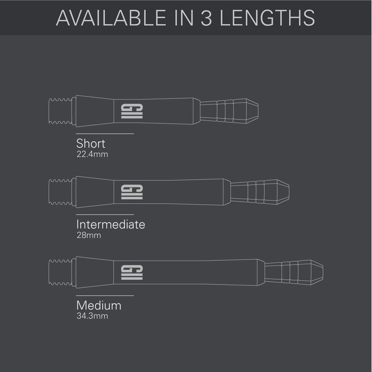 Target Phil Taylor Power Gx2 Titanium Dart Stems / Shafts - view 6
