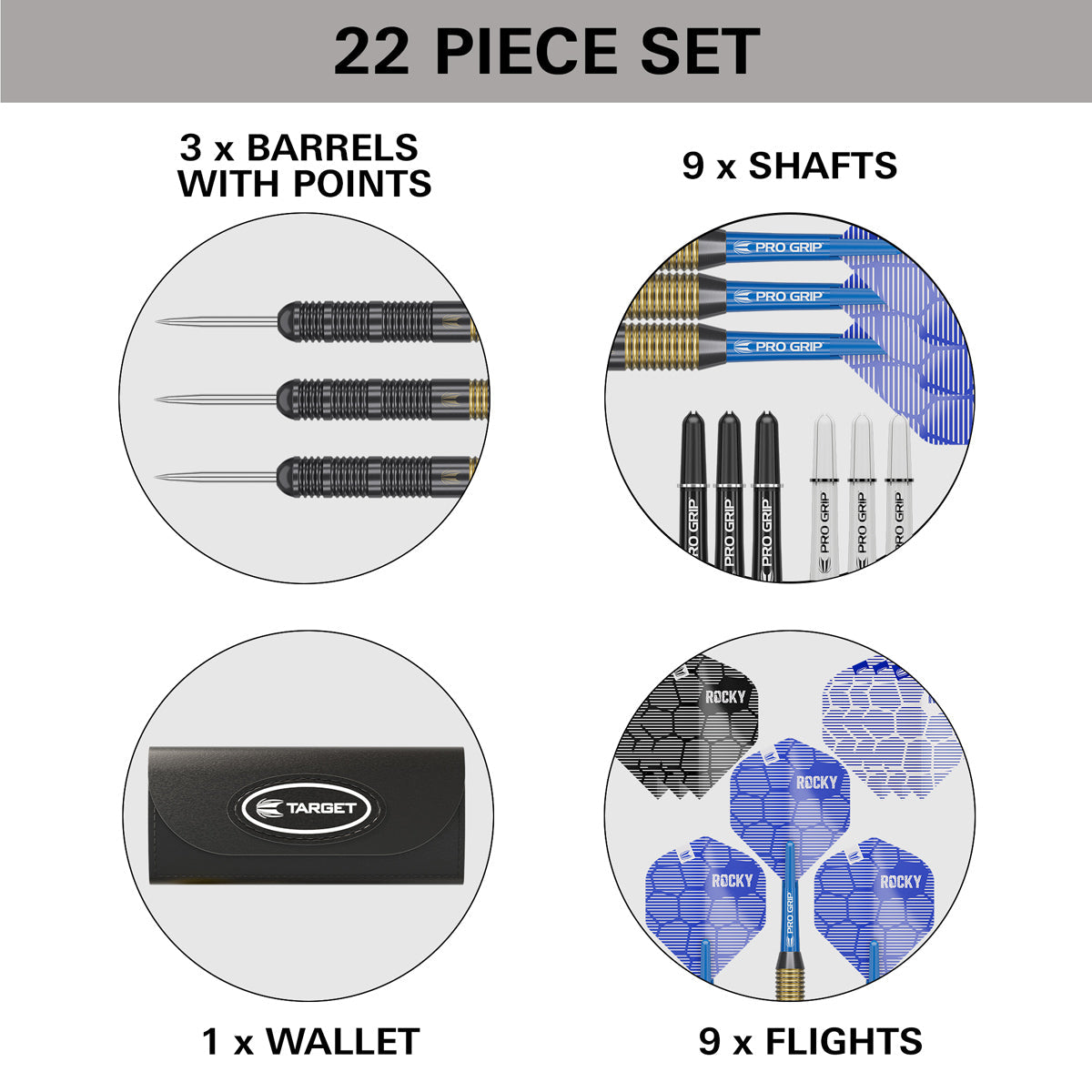 Target Josh Rock Brass Steel Tip Darts - view 6