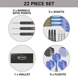 Target Josh Rock Brass Steel Tip Darts - view 6