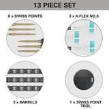 Rob Cross 95K 95% Tungsten SP Steel Tip Darts by Target - The Darts Shop