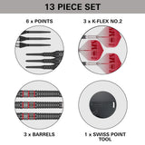 Target Nathan Aspinall Asp 95K 95% Tungsten SP Soft Tip Darts - view 6
