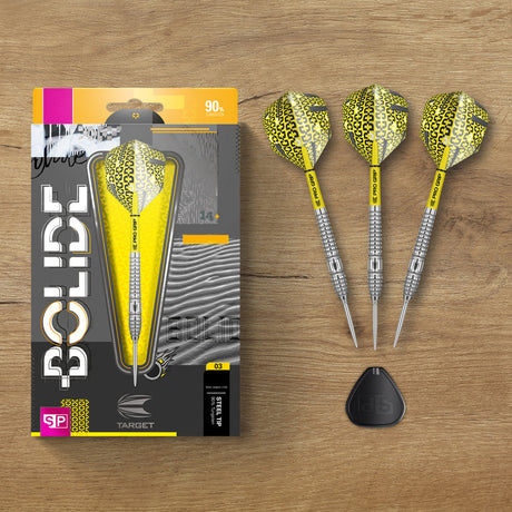 Bolide 03 Swiss Point 90% Tungsten Steel Tip Darts by Target - The Darts Shop