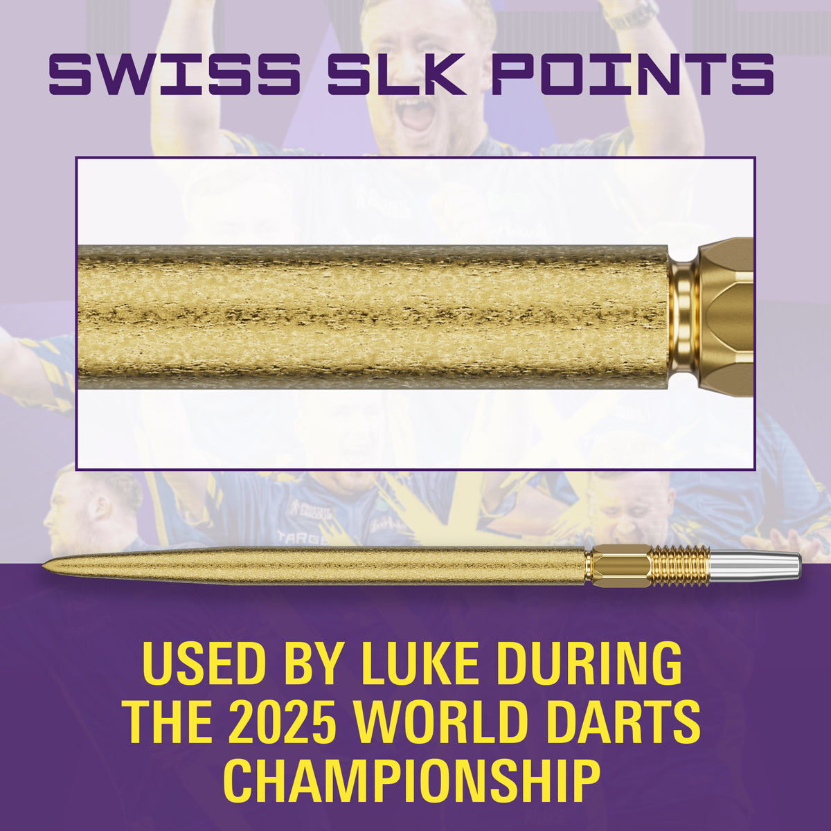 Target Luke Littler World Champion 2025 Edition Swiss Point 90% Tungsten Steel Tip Darts - view 9