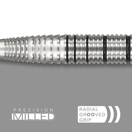 Exo 02 90% Tungsten SP Steel Tip Darts by Target - The Darts Shop