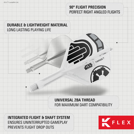 STAR WARS™ | TARGET Stormtrooper K-Flex No2 Integrated Flights and Shafts - view 8