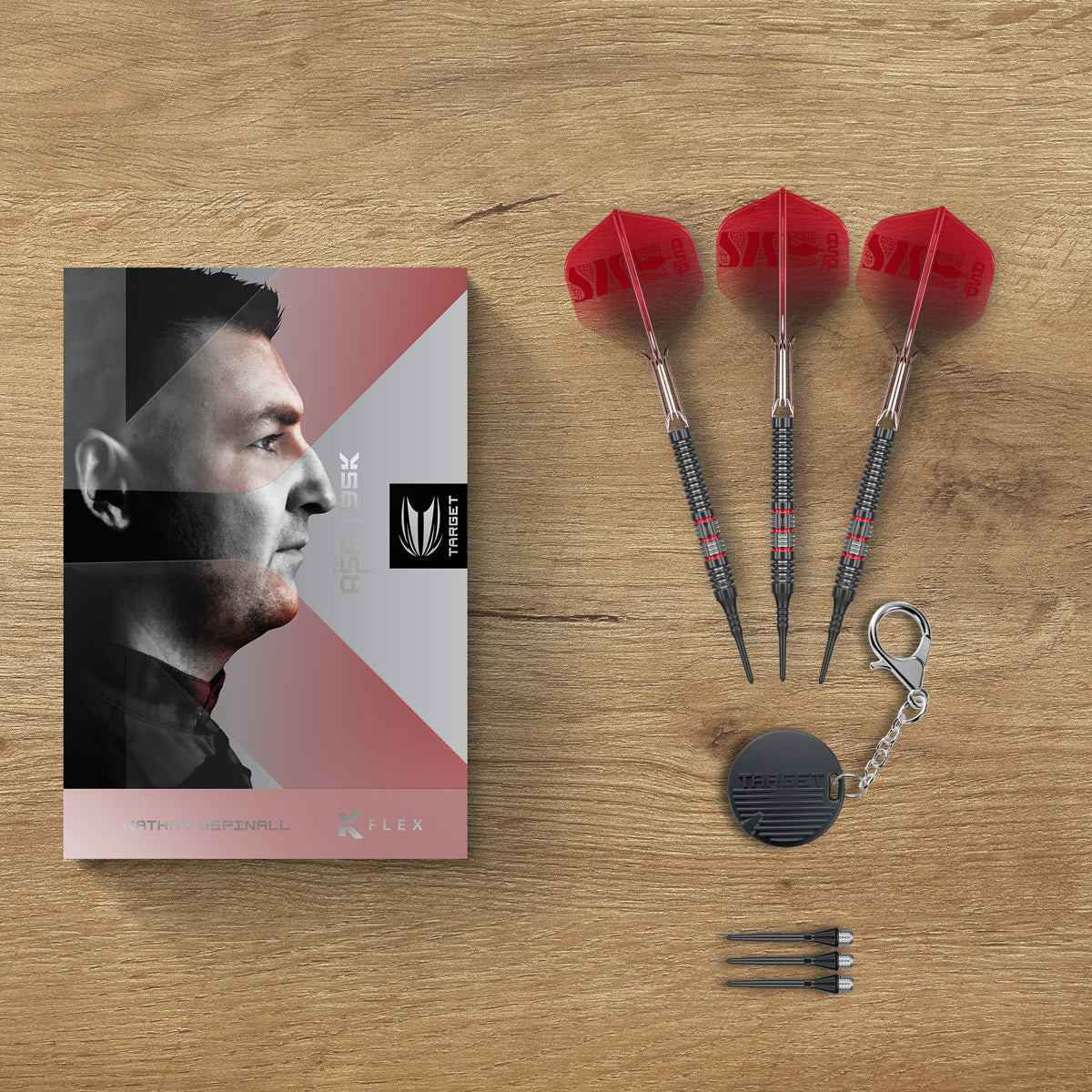 Target Nathan Aspinall Asp 95K 95% Tungsten SP Soft Tip Darts - view 7
