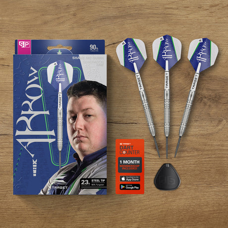 Shane McGuirk 90% Tungsten SP Steel Tip Darts by Target - The Darts Shop