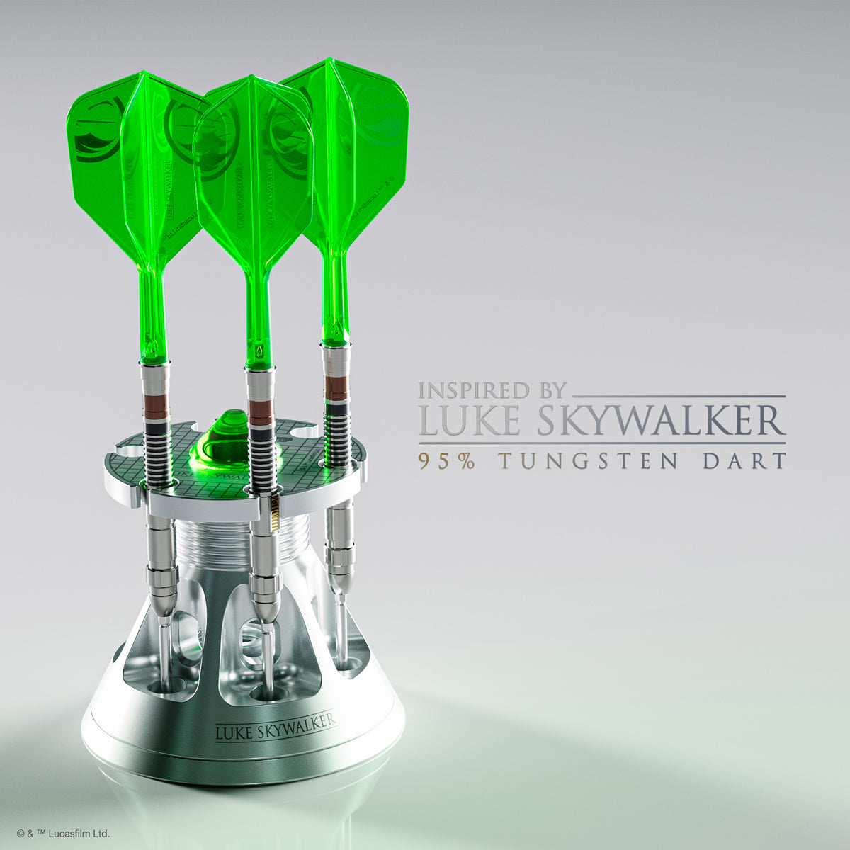 STAR WARS™ | TARGET Luke Skywalker “Jedi Knight” Lightsaber First Edition 95% Tungsten Steel Tip Darts - view 7