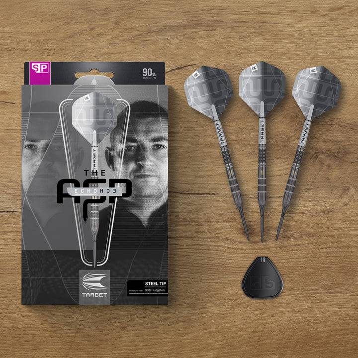 Aspinall x Echo 90% Tungsten SP Steel Tip Darts by Target - The Darts Shop